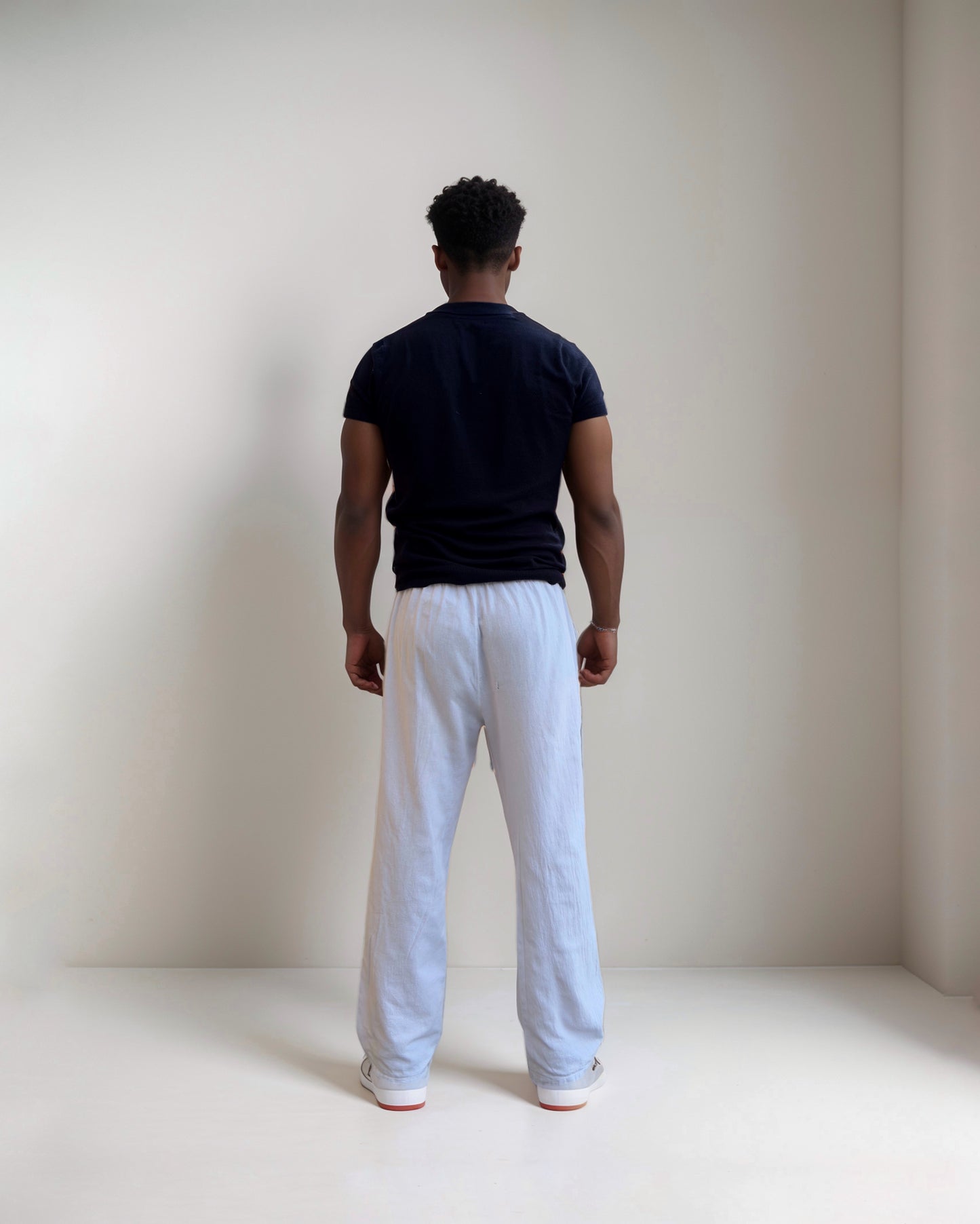 Straight Linen Pants